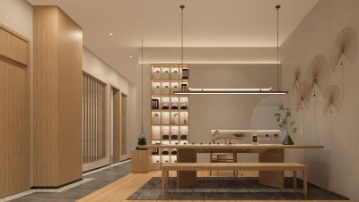 新中式茶馆3D模型下载